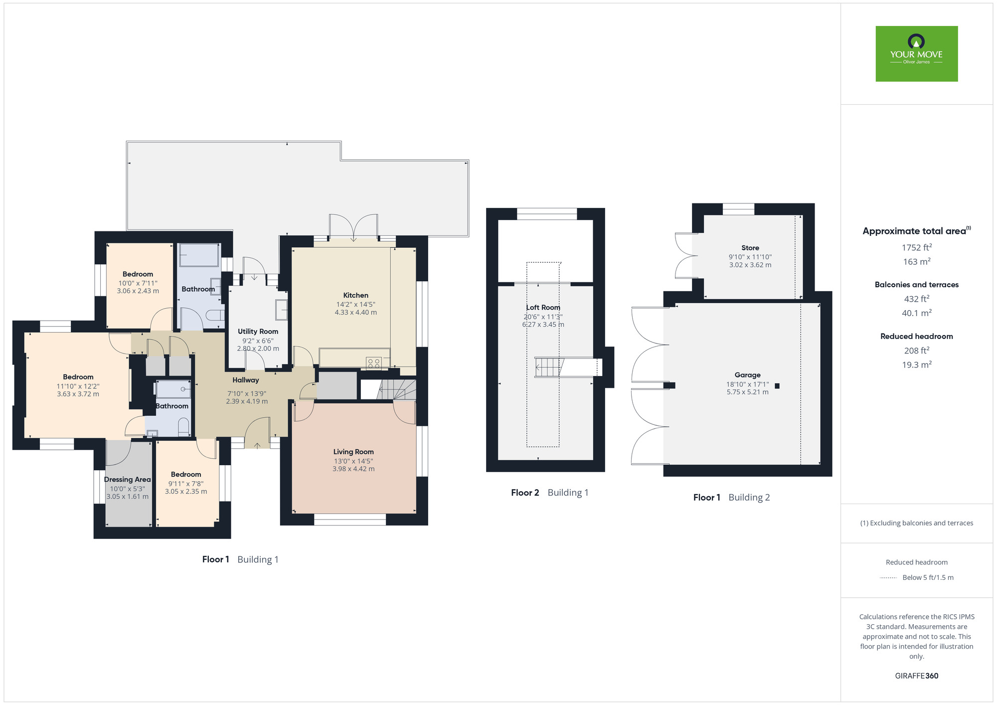 Floorplan of 3 bedroom Detached Property for sale, Low Road, Starston, Norfolk, IP20