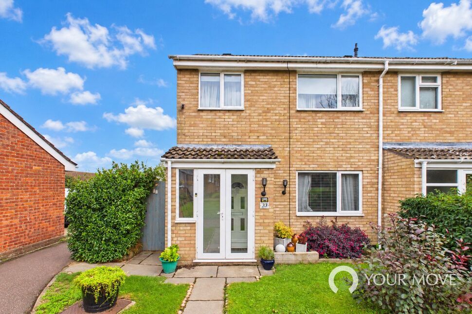 Main image of 3 bedroom End Terrace House for sale, Maltings Drive, Harleston, Norfolk, IP20
