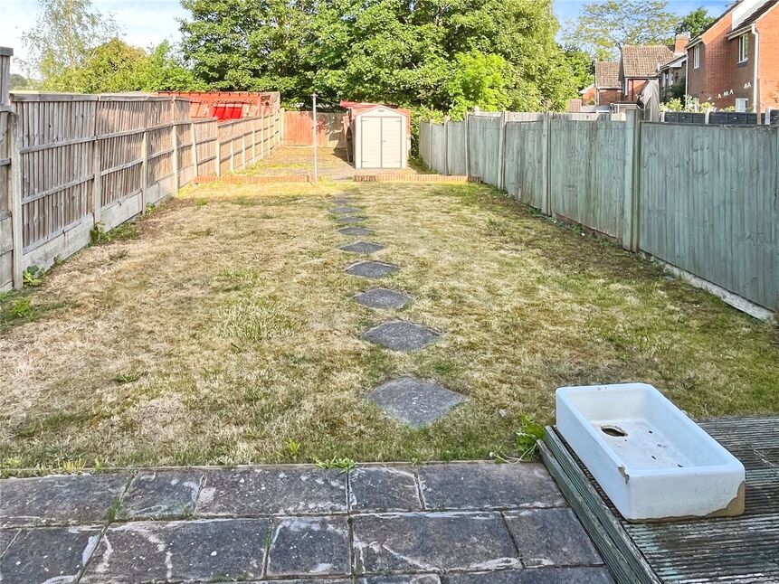 Rear garden