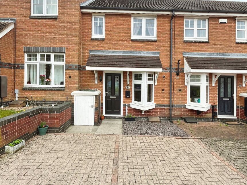 Main image of 2 bedroom Mid Terrace House for sale, Sanders Close, Ilkeston, Derbyshire, DE7