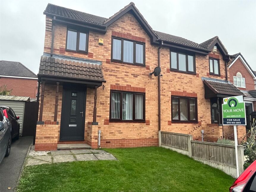 Main image of 3 bedroom Semi Detached House for sale, Wakefield Croft, Ilkeston, Derbyshire, DE7