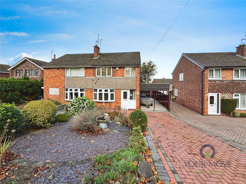 Main image of 3 bedroom Semi Detached House for sale, Ladywood Road, Ilkeston, Derbyshire, DE7