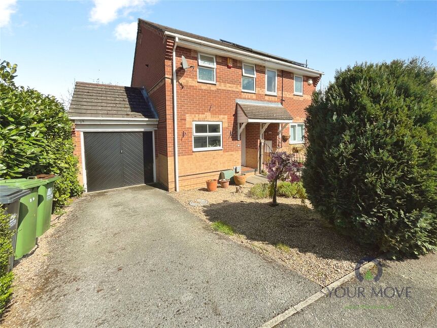 Main image of 2 bedroom Semi Detached House for sale, Newham Close, Heanor, Derbyshire, DE75