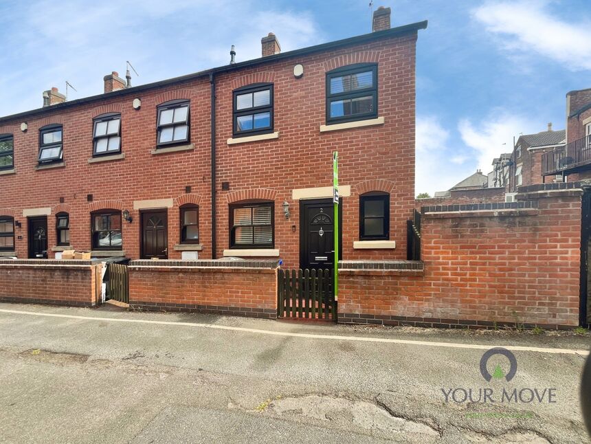 Main image of 2 bedroom End Terrace House for sale, Hallcroft Road, Ilkeston, Derbyshire, DE7