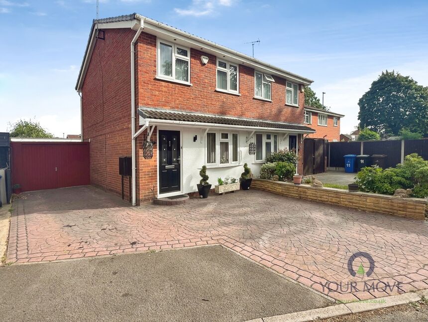Main image of 2 bedroom Semi Detached House for sale, Tiber Close, Alvaston, Derbyshire, DE24