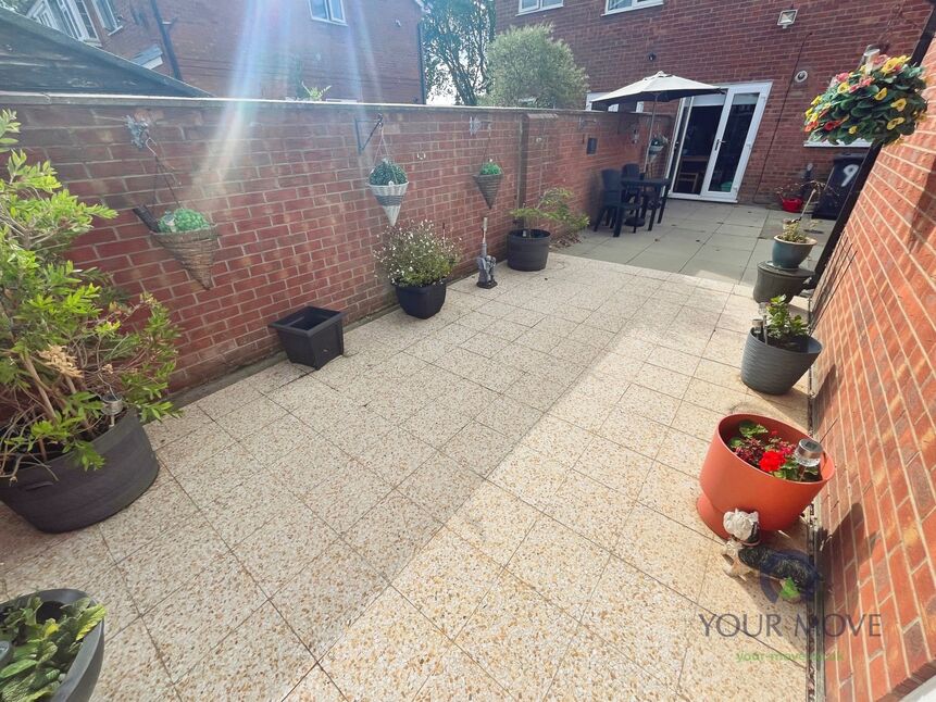 Rear Patio
