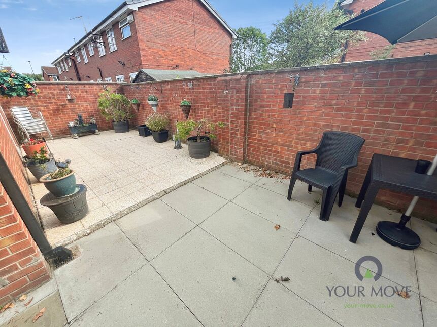 Rear Patio