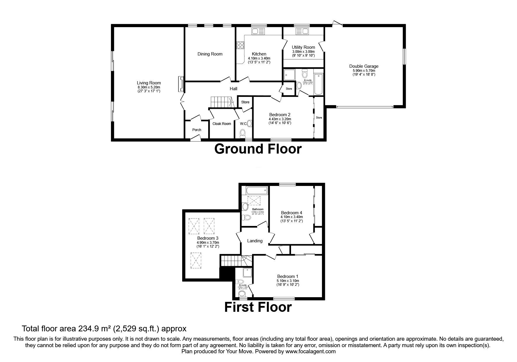4 bedroom Detached House for sale, Beauly, Highland, IV4 £410,000