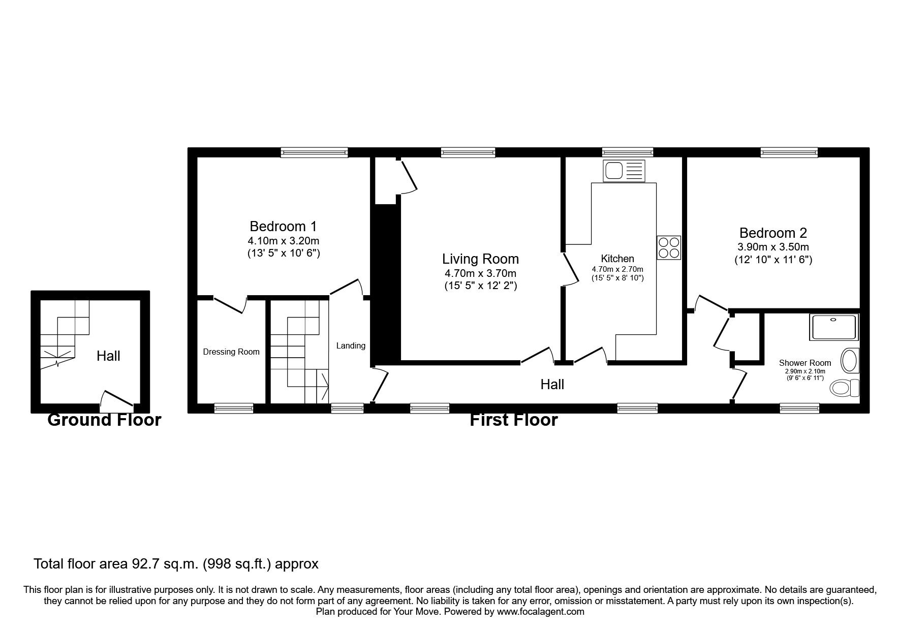 Floorplan of 2 bedroom  Flat for sale, High Street, Alness, Highland, IV17