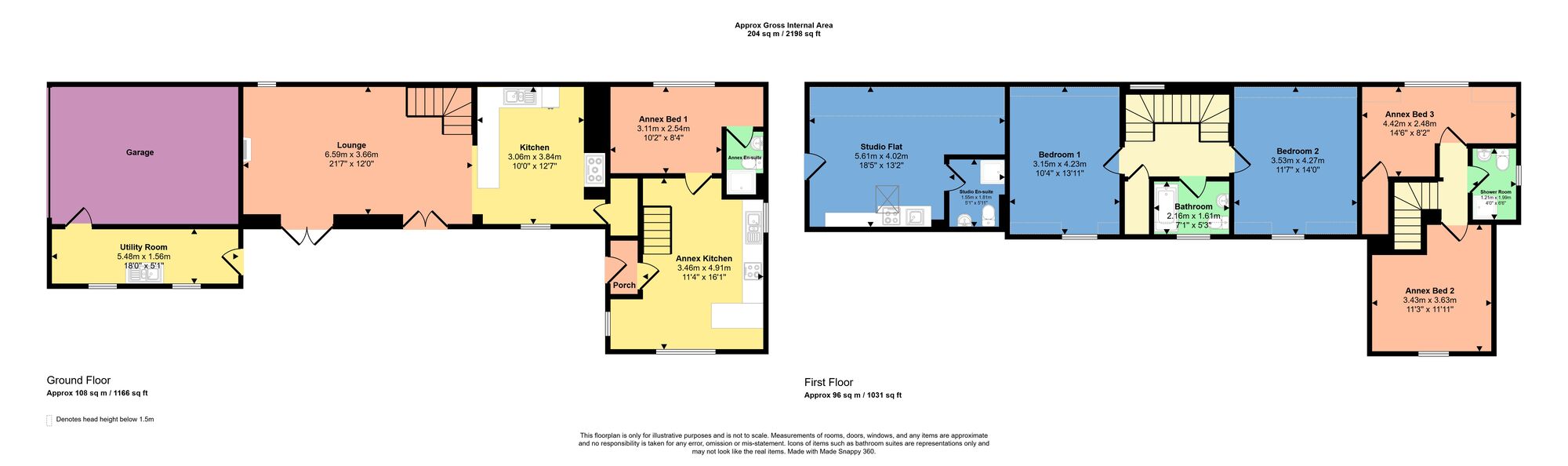 Floorplan of 6 bedroom Detached House for sale, Old Mill Road, Tomatin, Highland, IV13