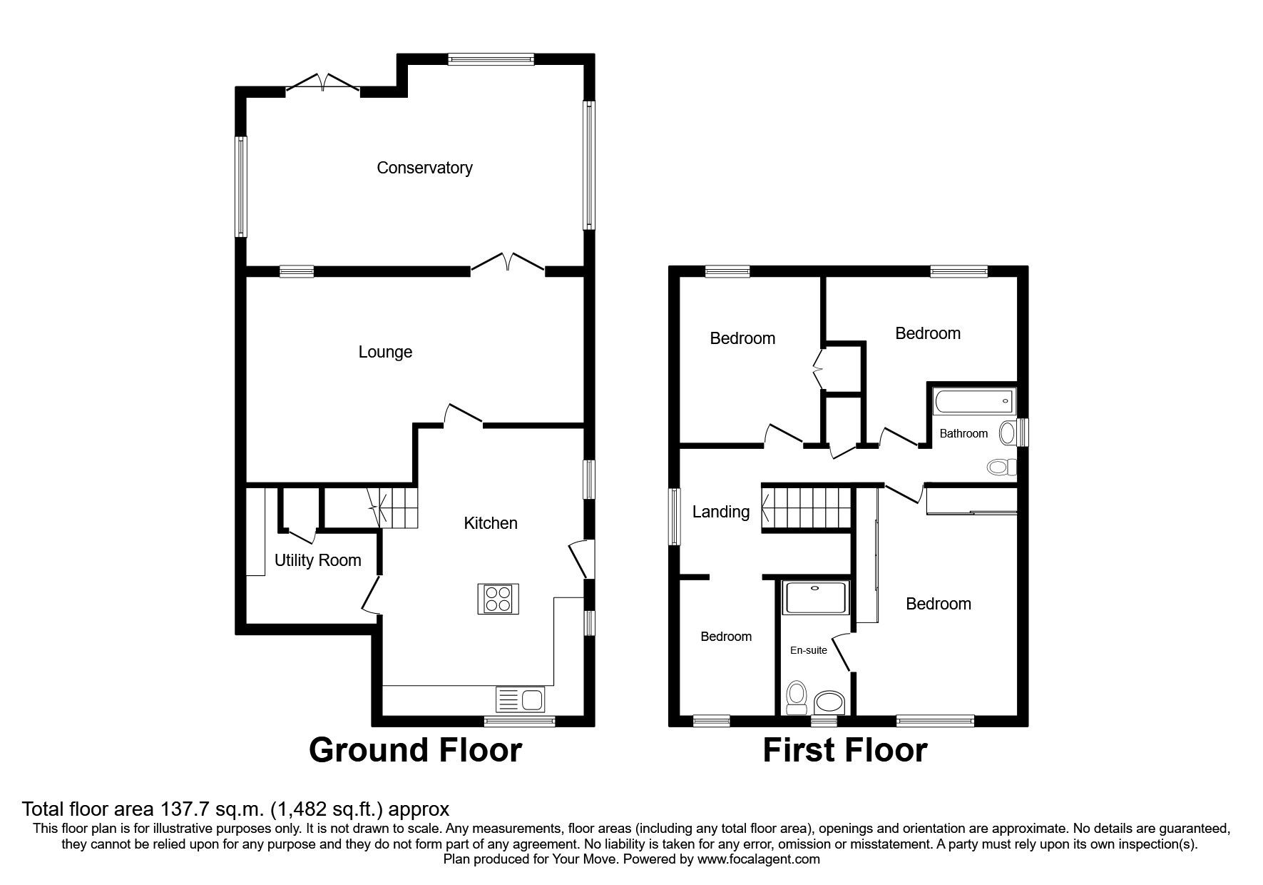4 bedroom Detached House for sale, Burrow Walk, KirkbyinAshfield