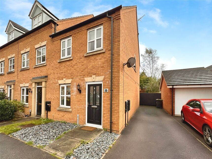 Main image of 2 bedroom End Terrace House for sale, Bennet Drive, Kirkby-in-Ashfield, Nottinghamshire, NG17
