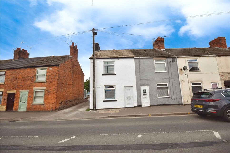 Main image of 3 bedroom End Terrace House for sale, Nottingham Road, Somercotes, Derbyshire, DE55