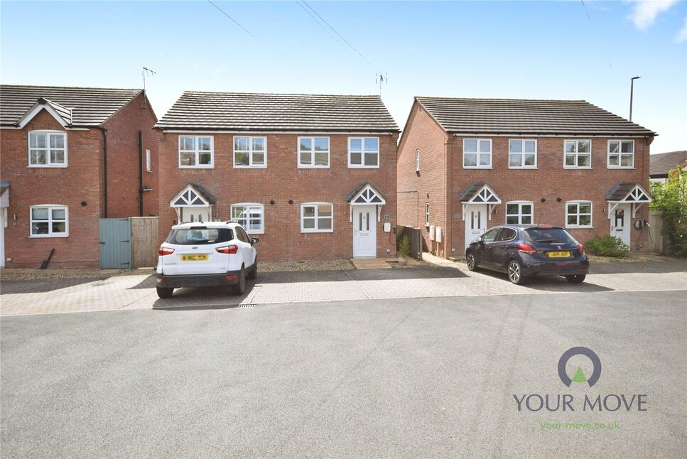 Main image of 2 bedroom Semi Detached House for sale, South View, Laburnum Avenue, Nottingham, NG17