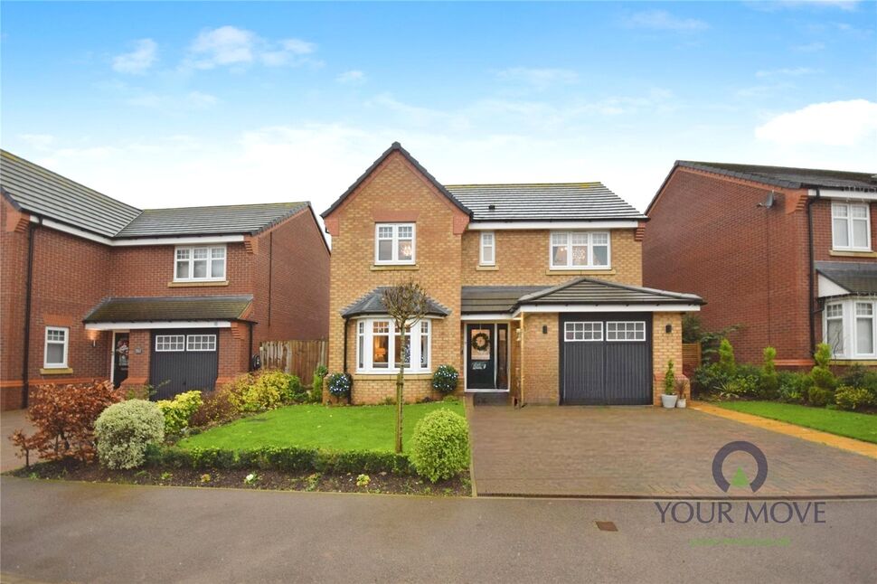 Main image of 4 bedroom Detached House for sale, Red Fox Avenue, Stanton Hill, Nottinghamshire, NG17