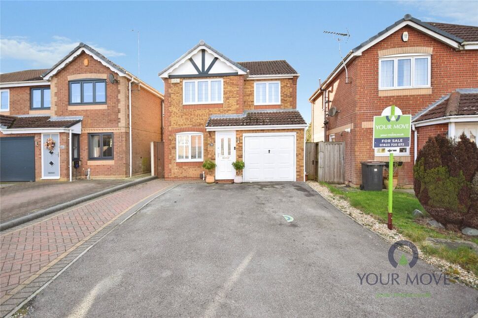 Main image of 3 bedroom Detached House for sale, Pemberley Chase, Sutton-in-Ashfield, Nottinghamshire, NG17