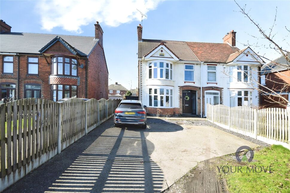 Main image of 3 bedroom Semi Detached House for sale, Sutton Road, Kirkby-in-Ashfield, Nottinghamshire, NG17