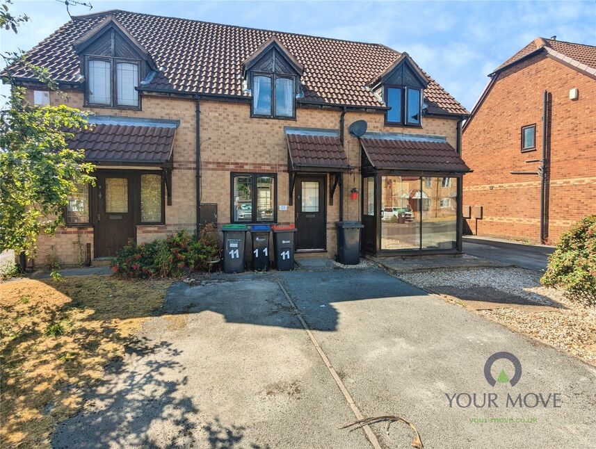 Main image of 1 bedroom Mid Terrace House for sale, Kingswood Drive, Kirkby-in-Ashfield, Nottinghamshire, NG17