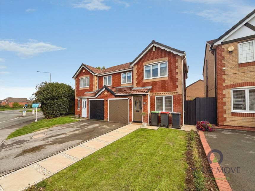 Main image of 3 bedroom Semi Detached House for sale, Netherfield Grange, Sutton-in-Ashfield, Nottinghamshire, NG17