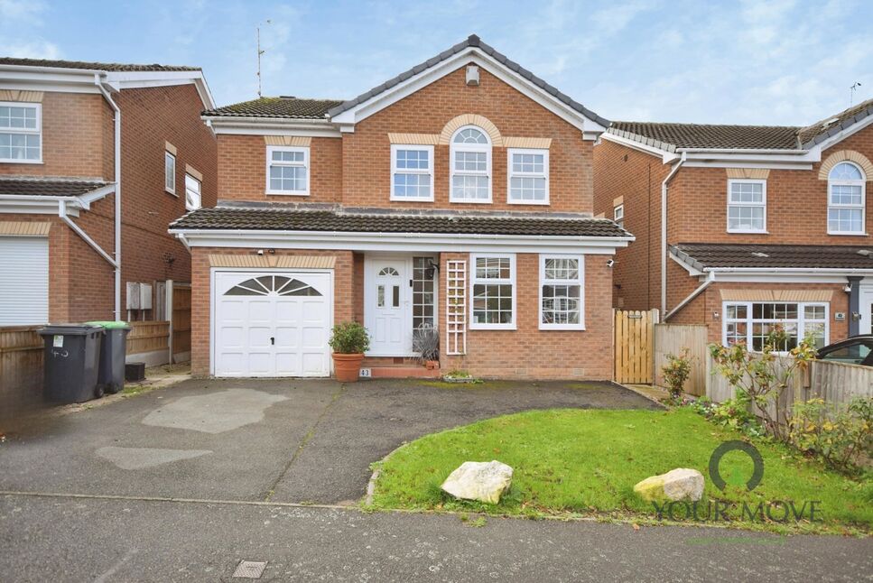 Main image of 4 bedroom Detached House for sale, Chartwell Road, Kirkby-in-Ashfield, Nottinghamshire, NG17