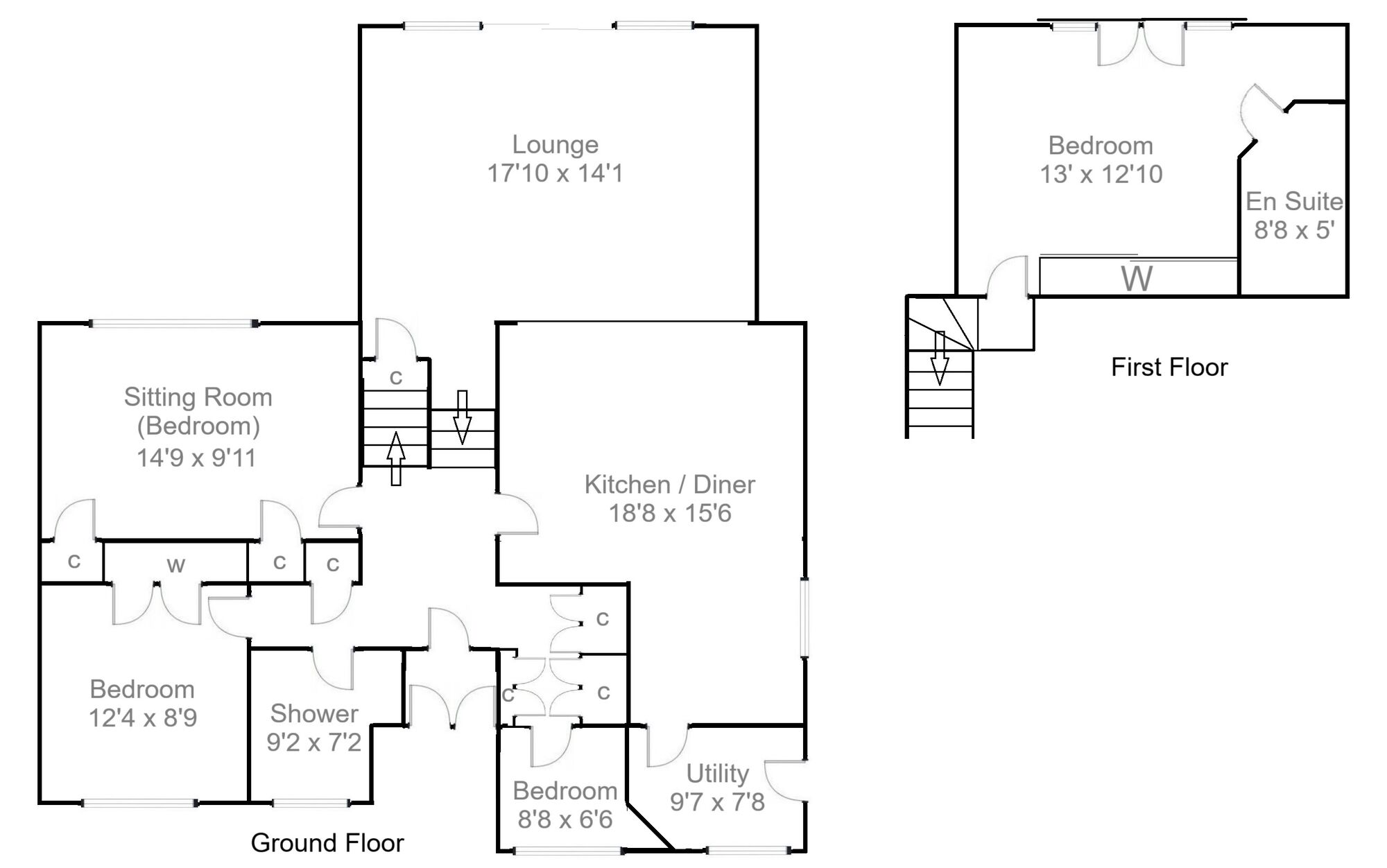 Floorplan of 4 bedroom Detached House for sale, Friarsdene, Lanark, ML11