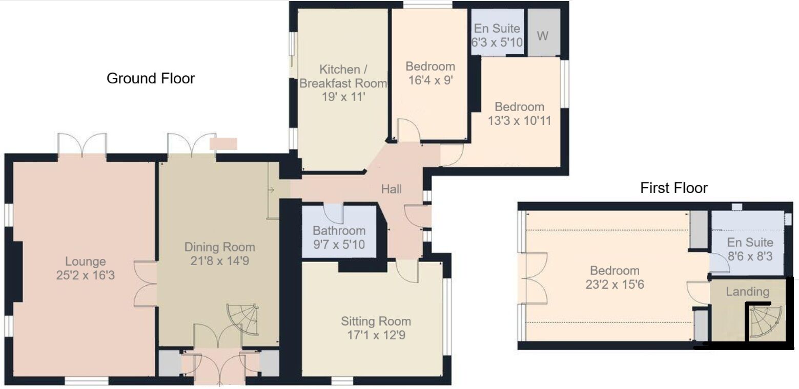 Floorplan of 4 bedroom Detached Bungalow for sale, Hyndford Road, Lanark, South Lanarkshire, ML11