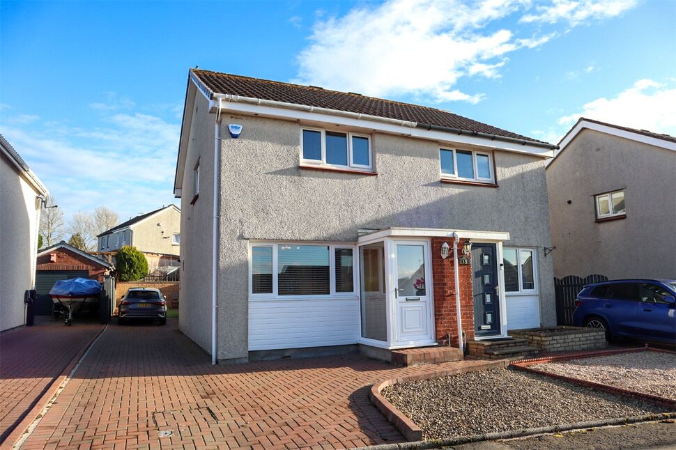 Main image of 2 bedroom Semi Detached House for sale, Moss-Side Avenue, Carluke, South Lanarkshire, ML8