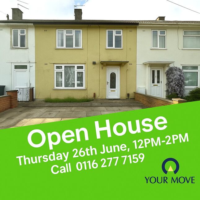 Main image of 3 bedroom Mid Terrace House for sale, Howden Road, Leicester, Leicestershire, LE2