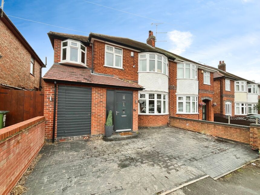 Main image of 4 bedroom Semi Detached House for sale, Balmoral Drive, Leicester, Leicestershire, LE3