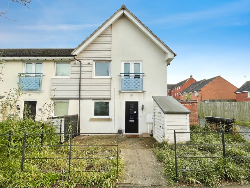 Main image of 1 bedroom End Terrace House for sale, Brompton Road, Hamilton, Leicestershire, LE5