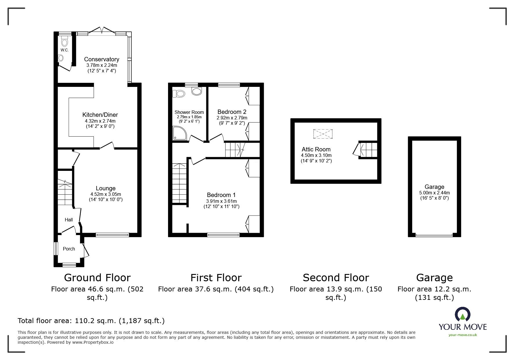 Floorplan of 3 bedroom Mid Terrace House for sale, Thurcaston Road, Leicester, Leicestershire, LE4