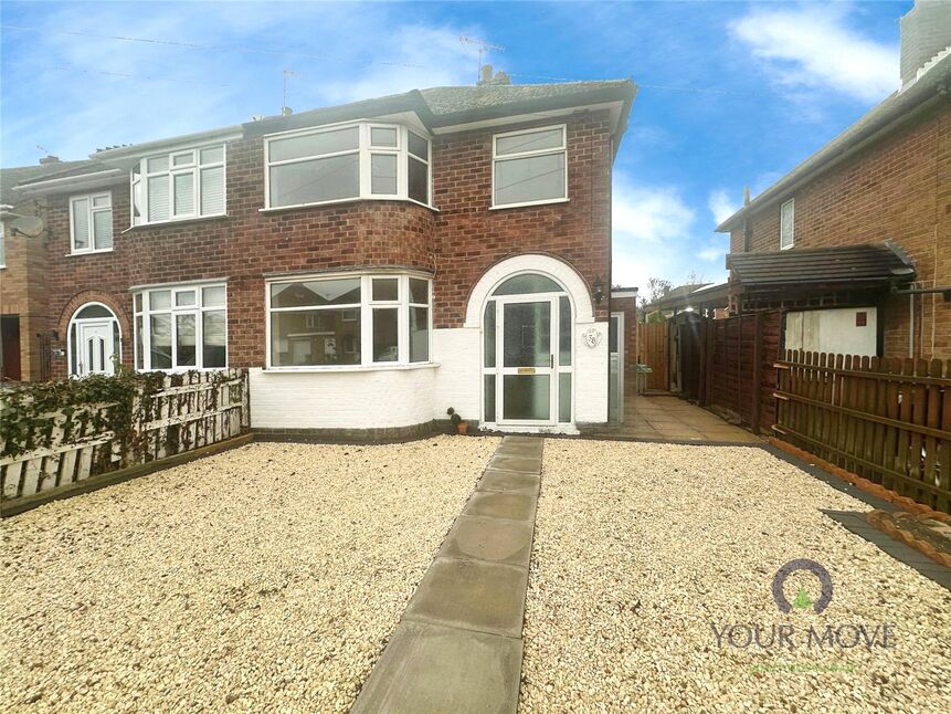 Main image of 3 bedroom Semi Detached House to rent, The Fairway, Blaby, Leicestershire, LE8