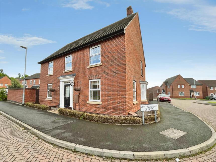 Main image of 4 bedroom Detached House for sale, Goldworkings Crescent, Glenfield, Leicestershire, LE3
