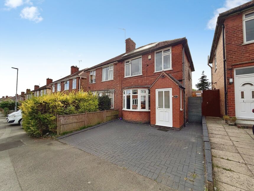 Main image of 3 bedroom Semi Detached House for sale, Henley Crescent, Leicester, Leicestershire, LE3