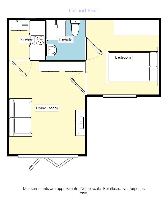 Floorplan of 1 bedroom Link Detached House to rent, Bridle Path Road, Leeds, LS17