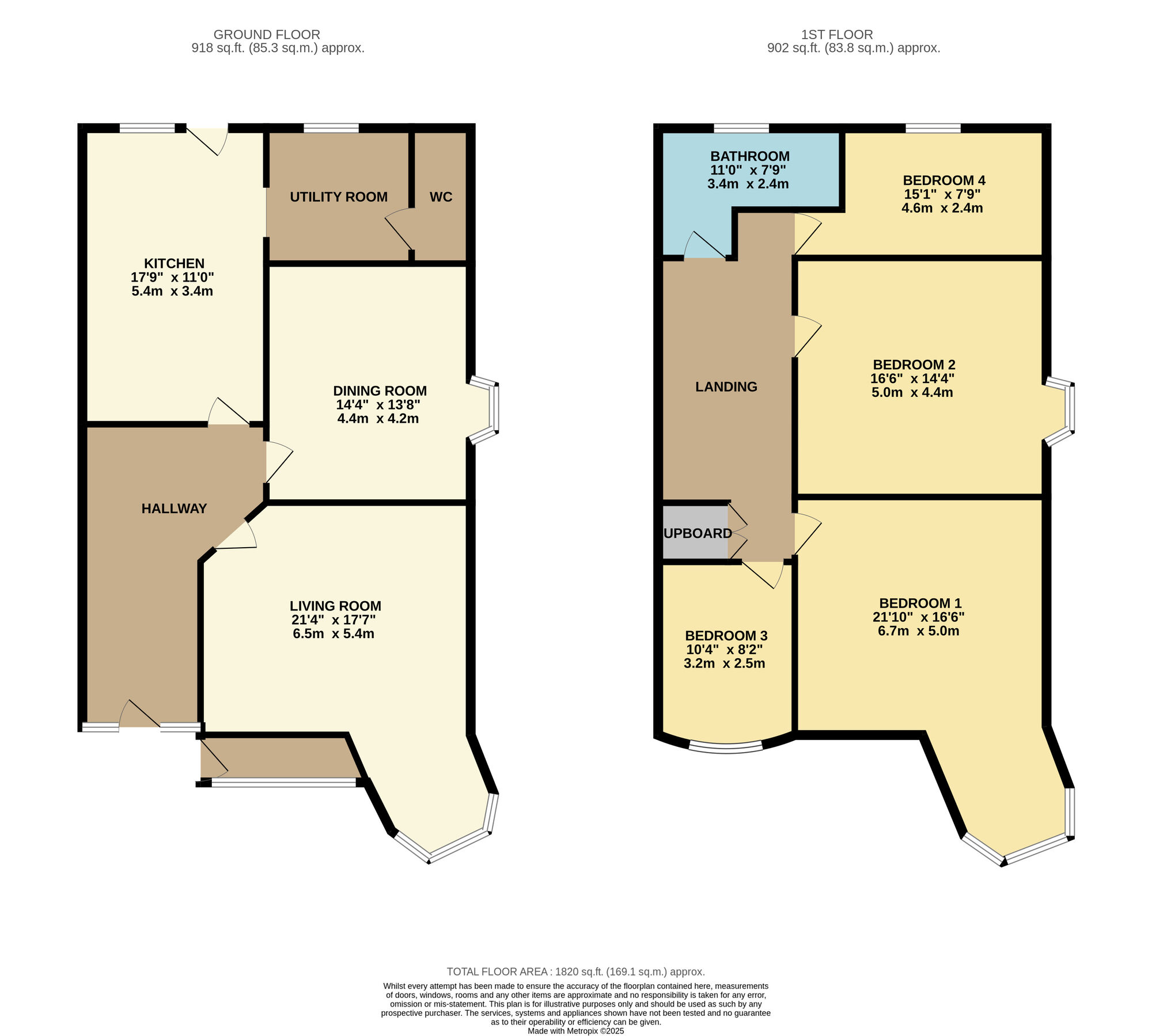 Floorplan of 4 bedroom Semi Detached House for sale, Selby Road, Leeds, West Yorkshire, LS15