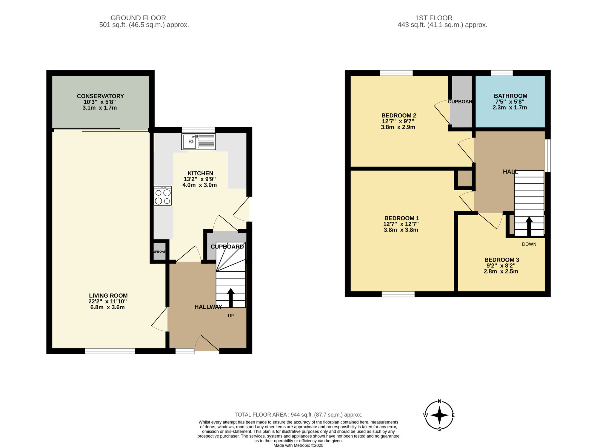 Floorplan of 3 bedroom Semi Detached House to rent, Stanks Lane North, Leeds, West Yorkshire, LS14