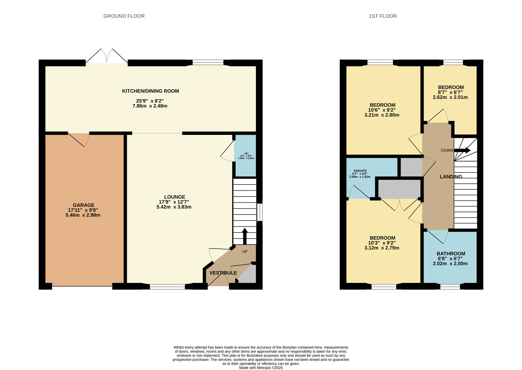 Floorplan of 3 bedroom Detached House for sale, Kenneth Court, Kennoway, Fife, KY8