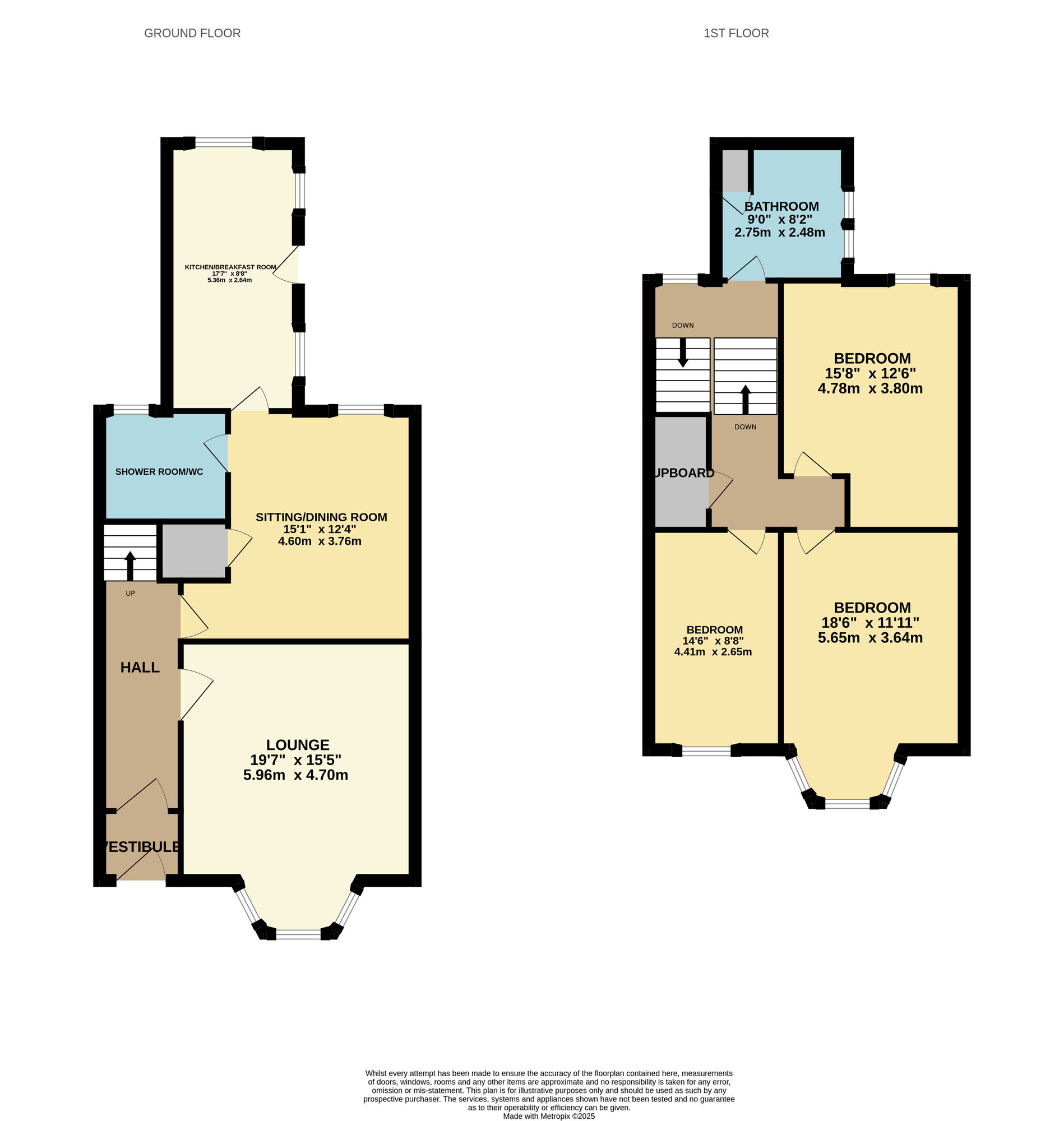 Floorplan of 3 bedroom Semi Detached House for sale, Leven Road, Lundin Links, Fife, KY8