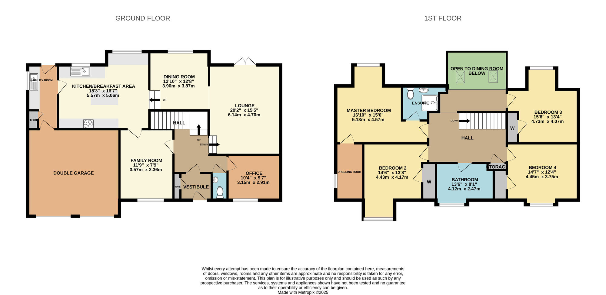 Floorplan of 4 bedroom Detached House for sale, Fernbank Drive, Windygates, Fife, KY8