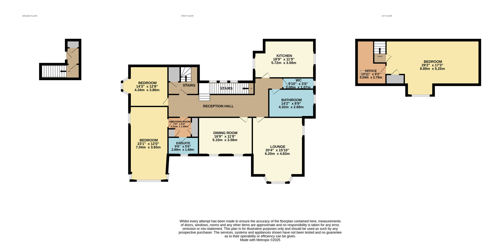 Floorplan of 3 bedroom  Flat for sale, Leven Road, Lundin Links, Fife, KY8