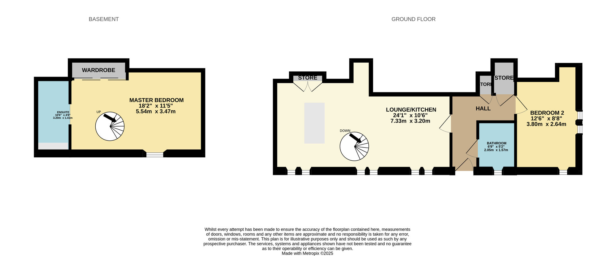 Floorplan of 2 bedroom  Property for sale, Durie Street, Leven, Fife, KY8
