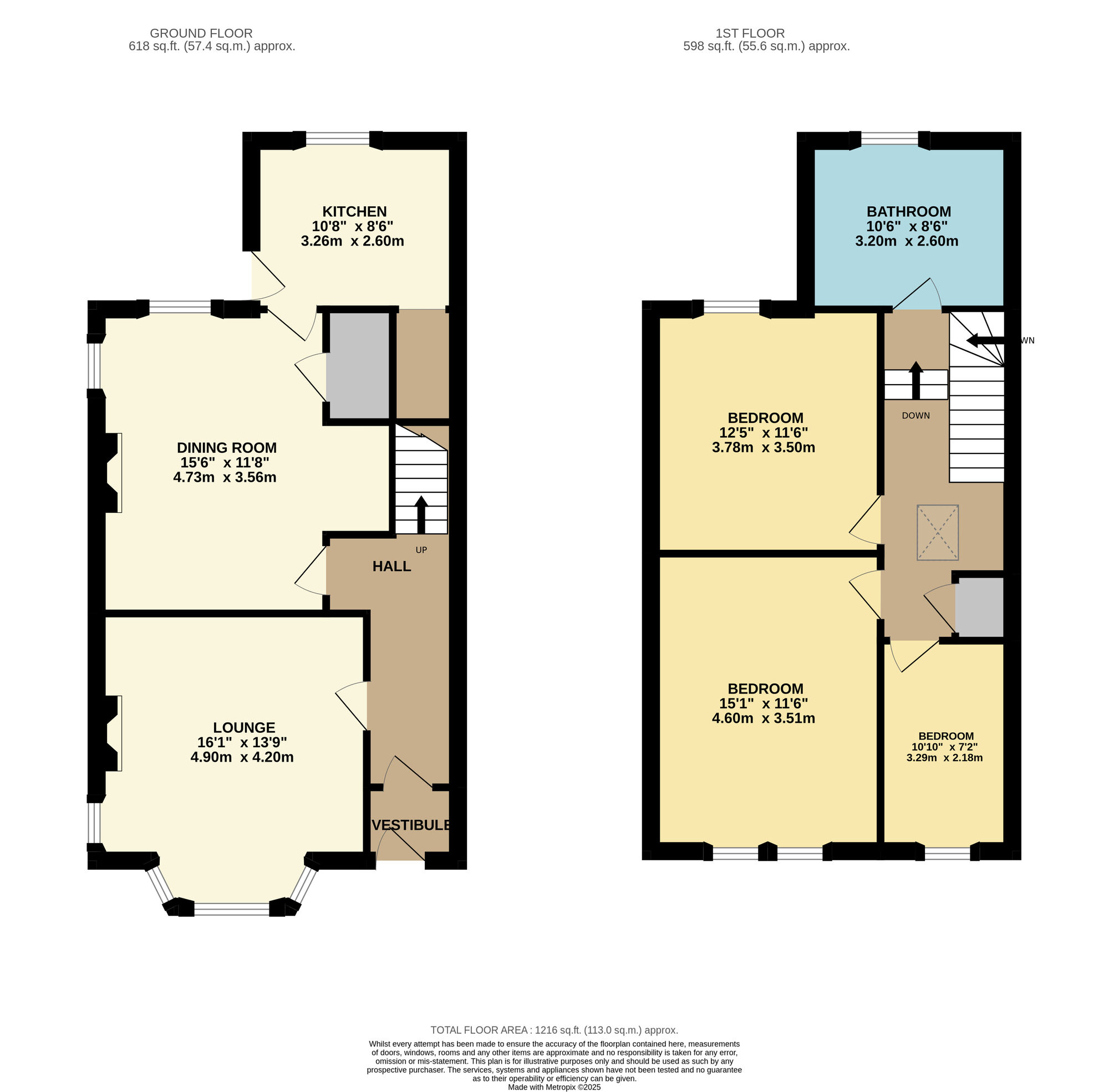 Floorplan of 3 bedroom Semi Detached House for sale, Waggon Road, Leven, Fife, KY8