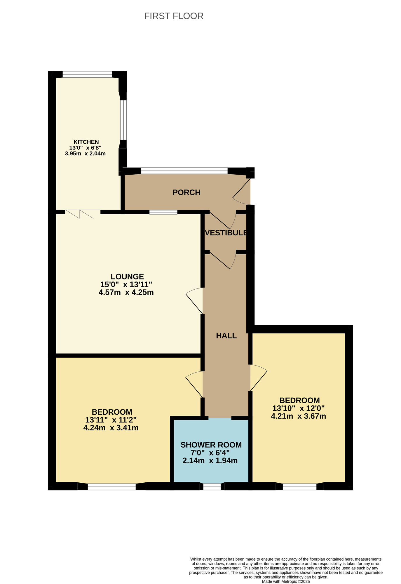 Floorplan of 2 bedroom  Flat for sale, Wellesley Road, Methil, Fife, KY8