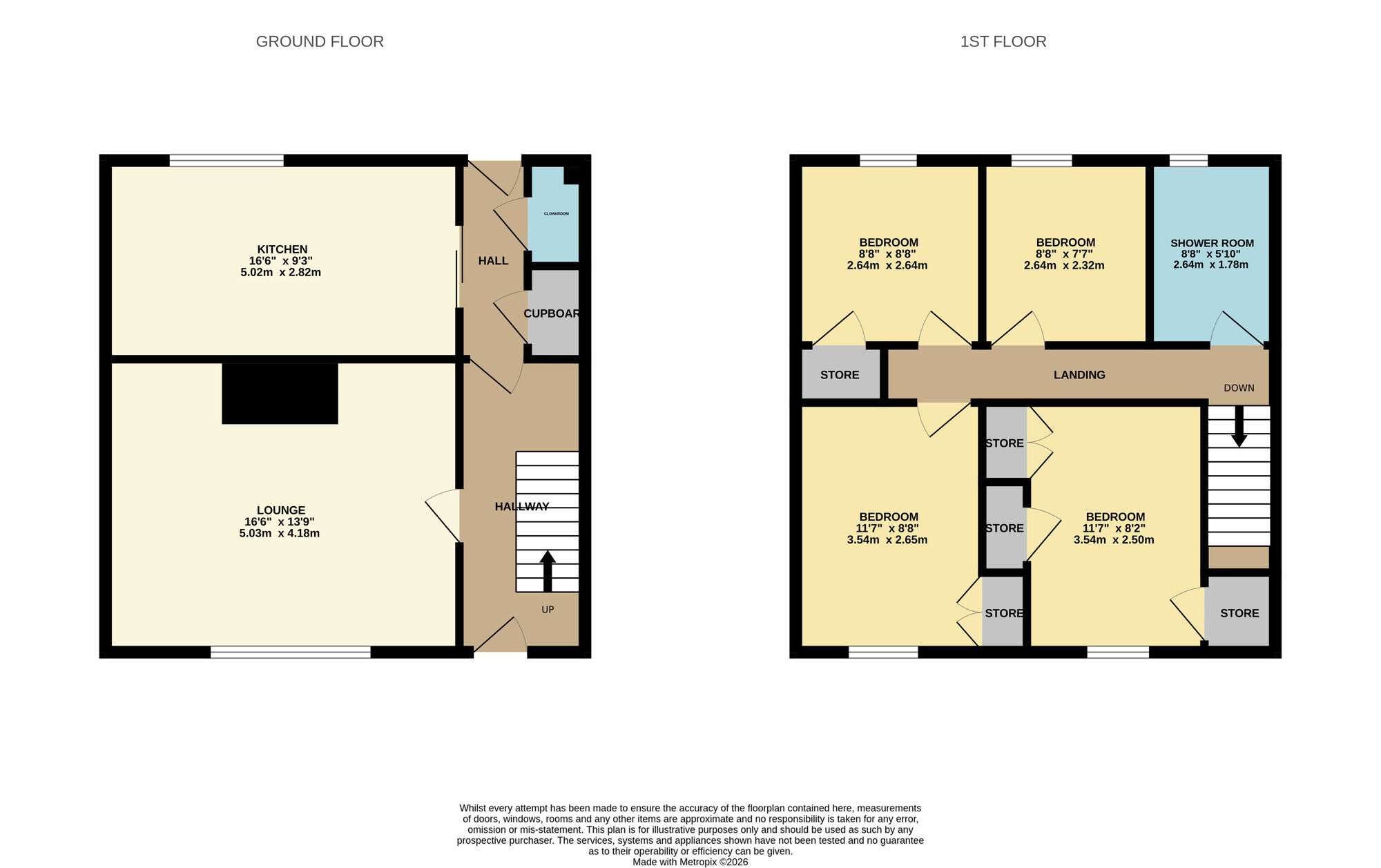 Floorplan of 4 bedroom End Terrace House for sale, Grieve Street, Methilhill, Fife, KY8