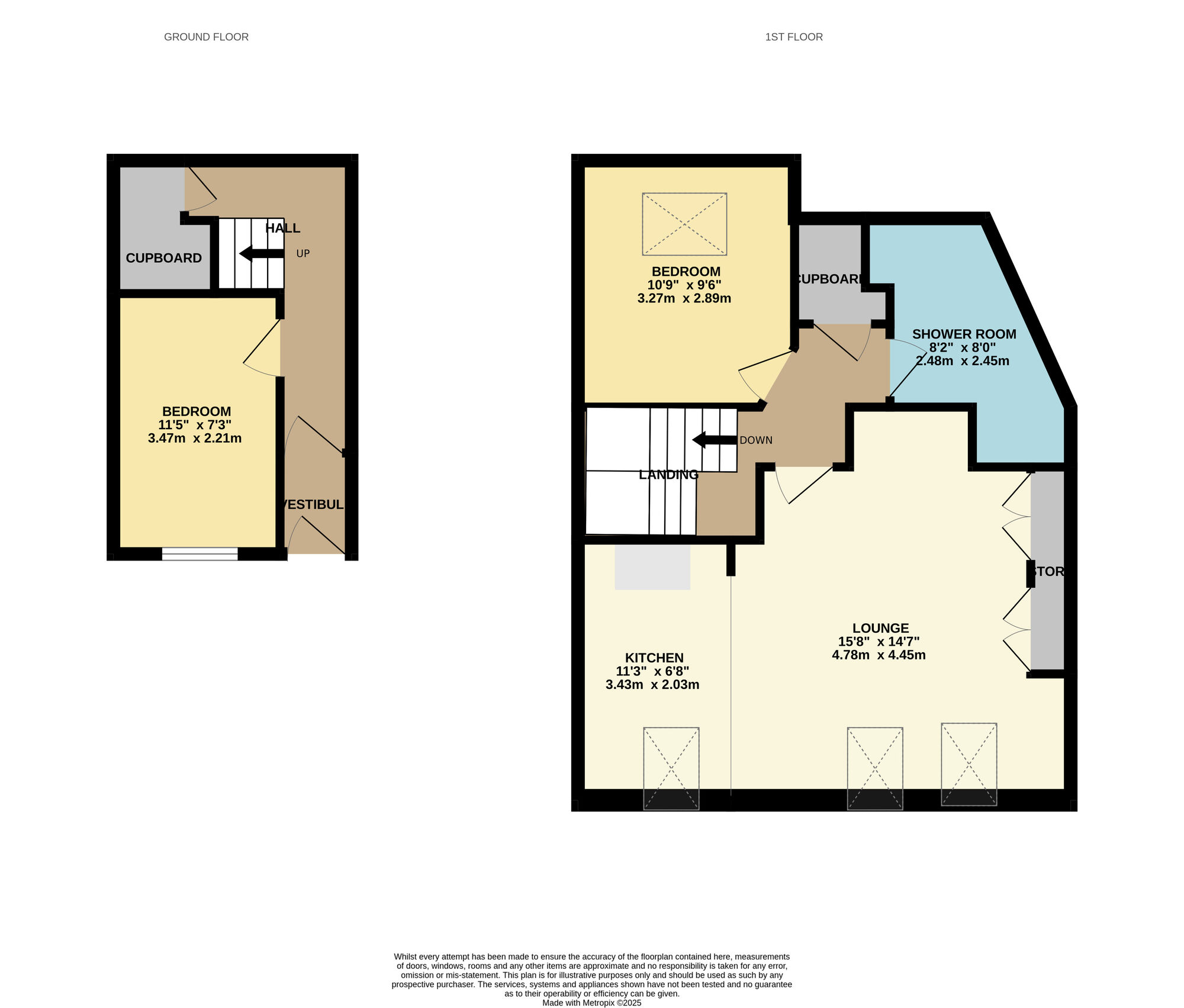 Floorplan of 2 bedroom  Flat for sale, Emsdorf Street, Lundin Links, Fife, KY8
