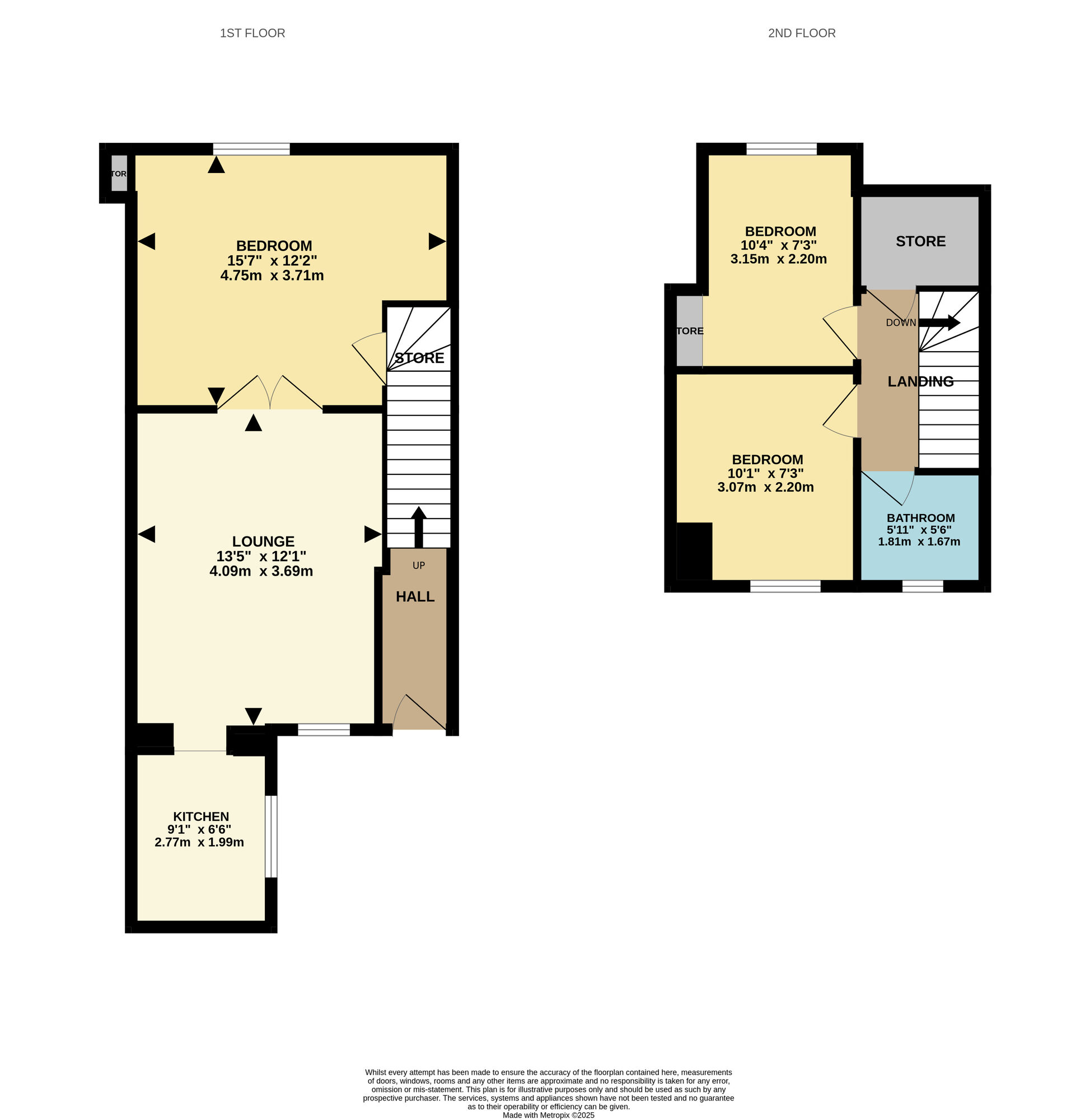 Floorplan of 3 bedroom  Flat to rent, Leven Road, Windygates, Fife, KY8