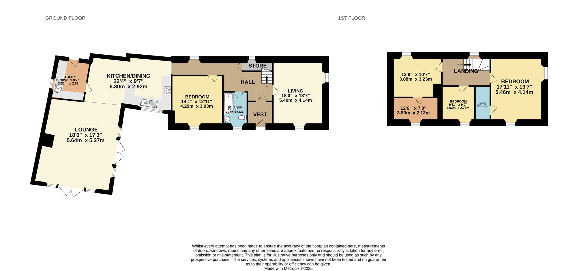 Floorplan of 4 bedroom Detached House for sale, The Causeway, Kennoway, Fife, KY8