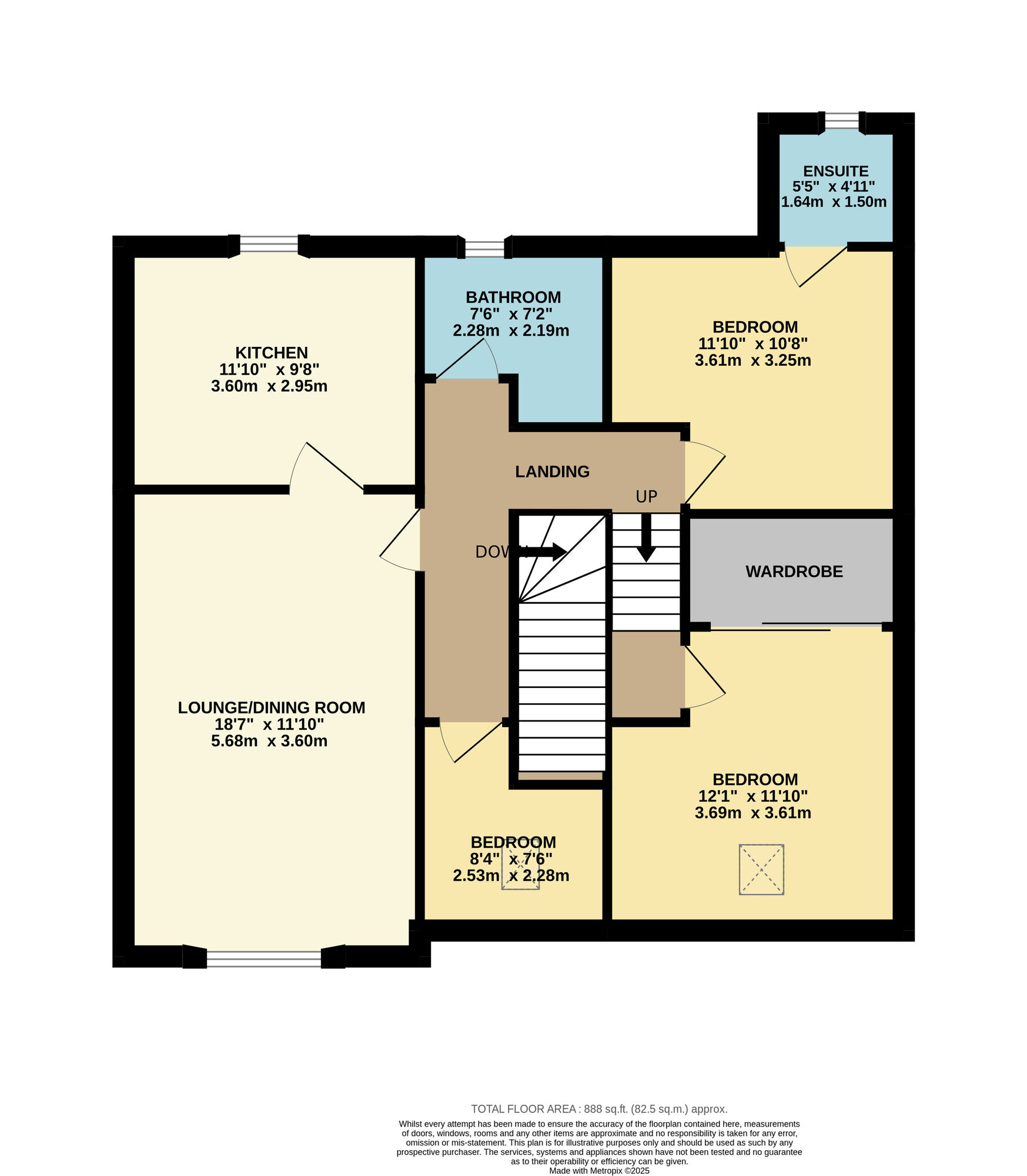 Floorplan of 3 bedroom  Flat to rent, Emsdorf Street, Lundin Links, Fife, KY8