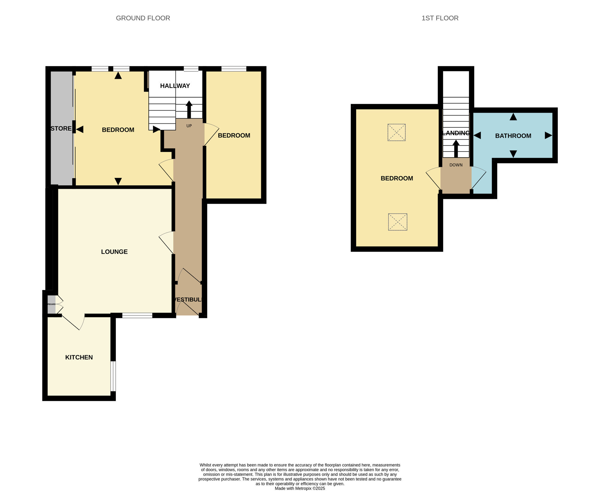 Floorplan of 3 bedroom  Flat for sale, College Street, Buckhaven, Fife, KY8